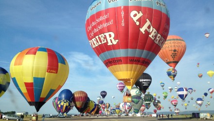 Du 24 juillet au 2 août 2015, Rafael Lorraine invité par les pilotes au Mondial Air Ballon de Chambley