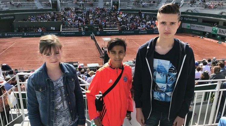 Le 31 mai et le 4 juin, deux supers séjours à Roland Garros pour 8 enfants avec Rafael Lorraine