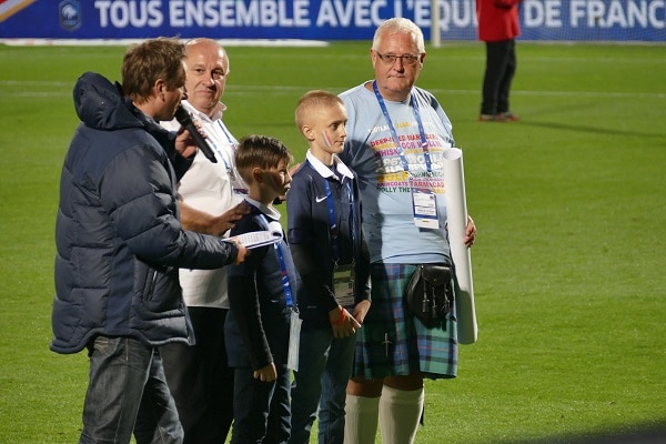 Le 4 juin l’équipe de France de Foot était à Metz et … nous aussi