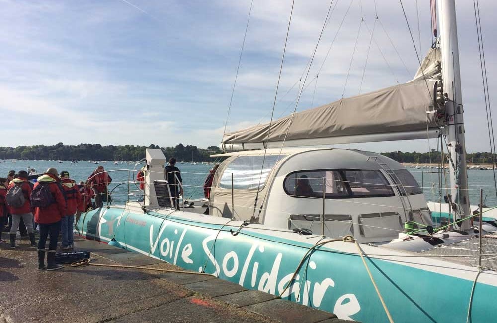 Du 25 au 28 mai, fais ce qu’il te plait … Pour Rafael Lorraine c’était Voile à Dinard